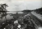 Bornåssjöns hållplatsstuga vid Limedsforsen-Särna Järnväg.