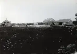 Stationshus och banmästarstuga vid Limedsforsen-Särna Järnvä