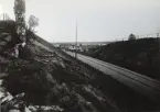 Limedsforsen-Särna Järnväg vid ingången till Särna.