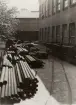 Exteriör av godsavdelning vid S K F.