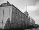 Sveriges Förenade Trikåfabriker, Borås. Huvudkontoret. I bakgrunden avdelning A.
