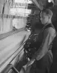 Sveriges Förenade Trikåfabriker, Borås. Avdelning F. Raschelmaskin.