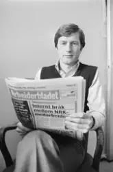 Formann i AUF Thorbjørn Jagland, 20. mars 1979.