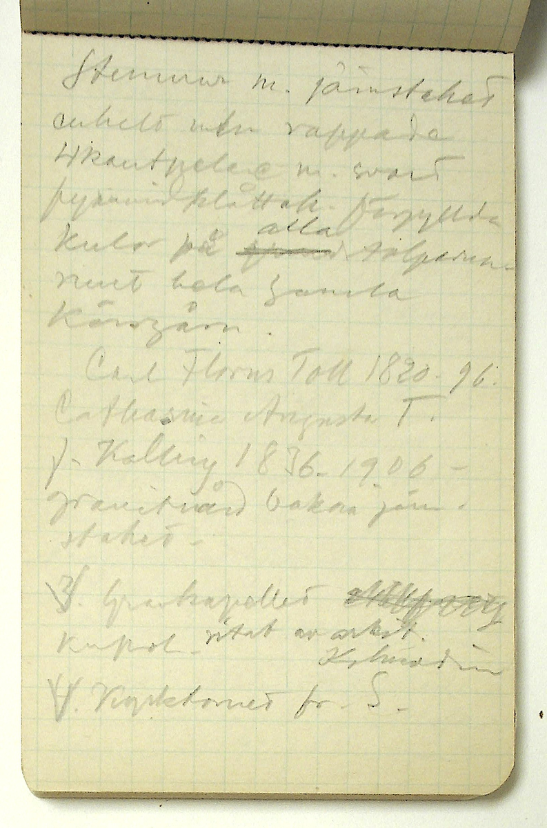 Karl-Erik Forsslund anteckningar år 1927-1929 om Hedemora stad, notisblock I. 

Opublicerat material till bokverket 'Med Dalälven från källorna till havet.'