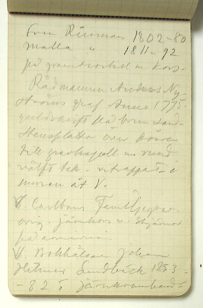 Karl-Erik Forsslund anteckningar år 1927-1929 om Hedemora stad, notisblock I. 

Opublicerat material till bokverket 'Med Dalälven från källorna till havet.'