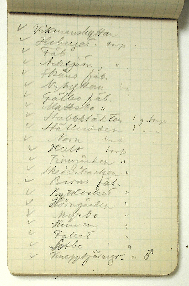 Karl-Erik Forsslund anteckningar år 1927-1929 om Hedemora stad, notisblock I. 

Opublicerat material till bokverket 'Med Dalälven från källorna till havet.'