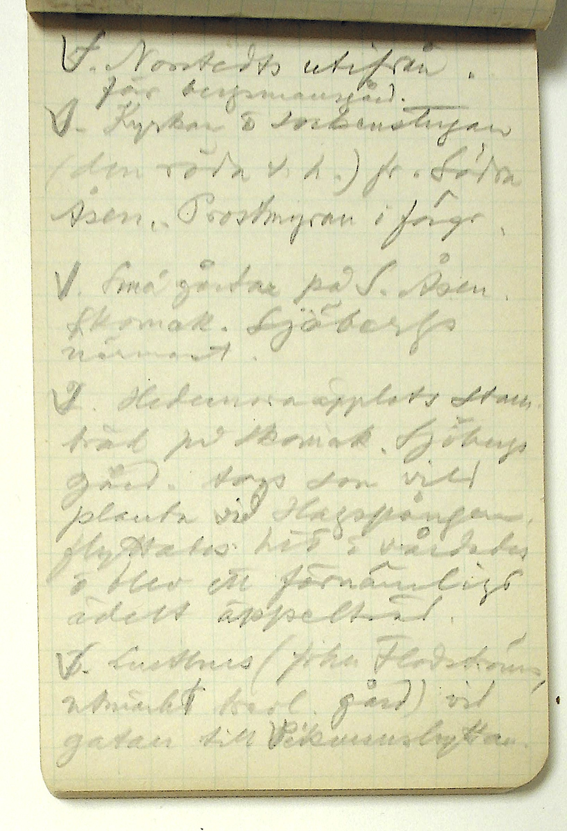 Karl-Erik Forsslund anteckningar år 1927-1929 om Hedemora stad, notisblock I. 

Opublicerat material till bokverket 'Med Dalälven från källorna till havet.'