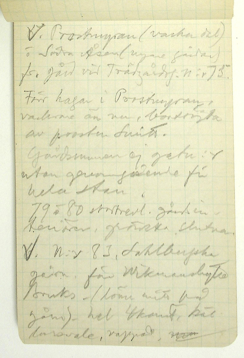 Karl-Erik Forsslund anteckningar år 1927-1929 om Hedemora stad, notisblock I. 

Opublicerat material till bokverket 'Med Dalälven från källorna till havet.'
