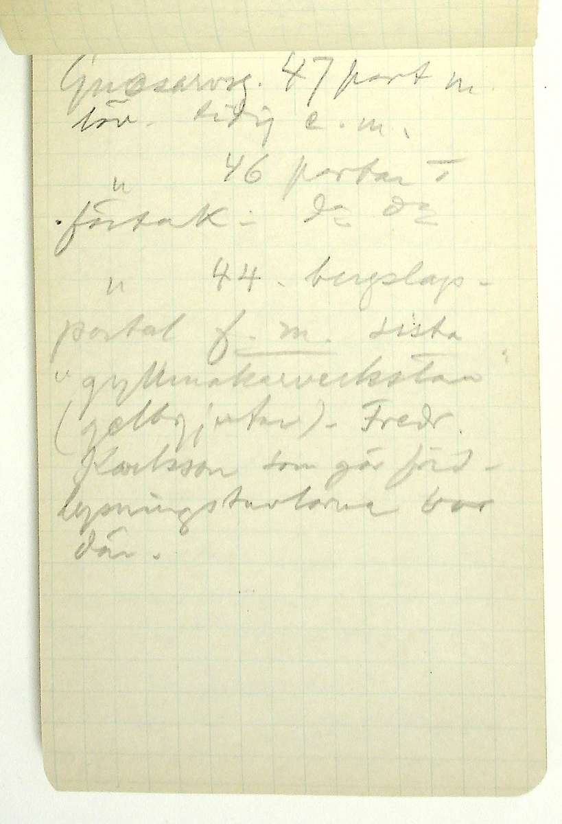 Karl-Erik Forsslund anteckningar år 1927-1929 om Hedemora stad, notisblock I. 

Opublicerat material till bokverket 'Med Dalälven från källorna till havet.'