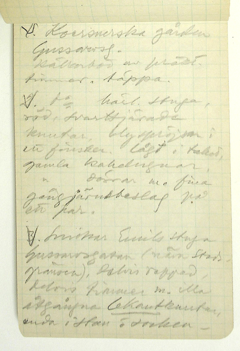 Karl-Erik Forsslund anteckningar år 1927-1929 om Hedemora stad, notisblock I. 

Opublicerat material till bokverket 'Med Dalälven från källorna till havet.'