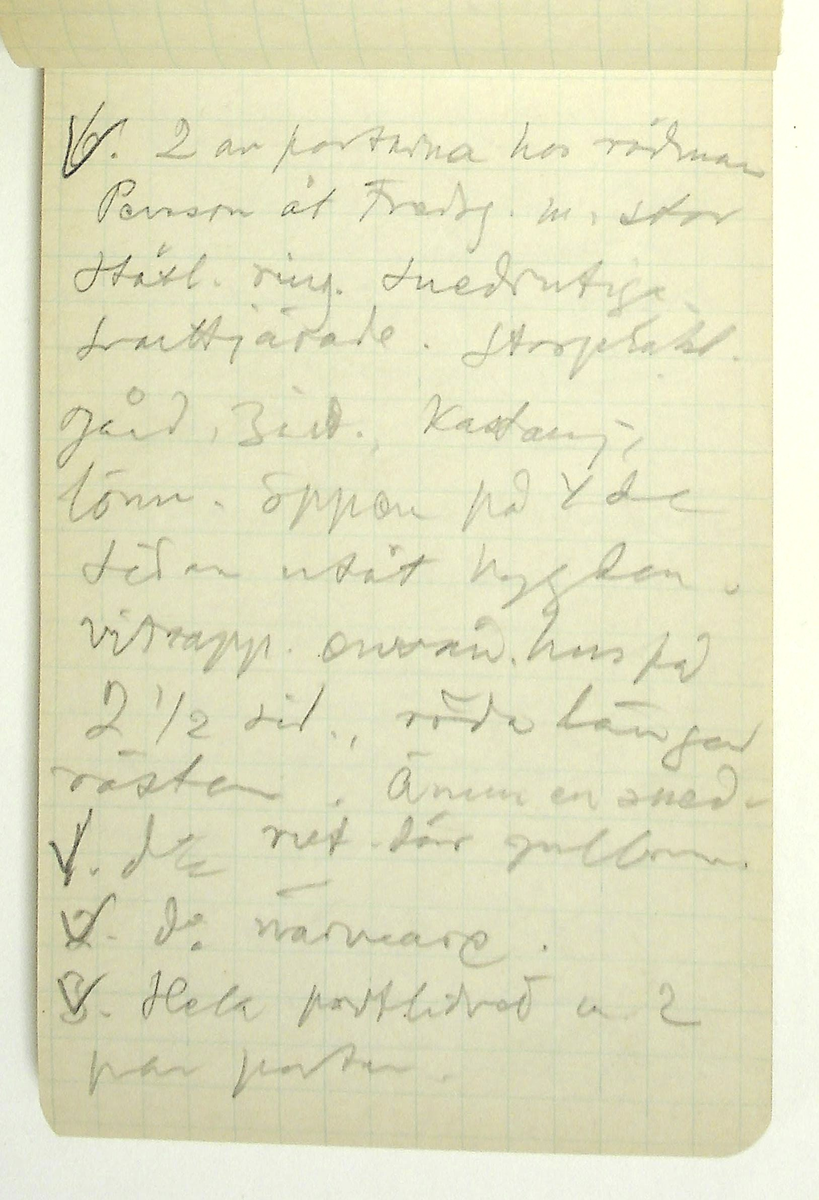 Karl-Erik Forsslund anteckningar år 1927-1929 om Hedemora stad, notisblock I. 

Opublicerat material till bokverket 'Med Dalälven från källorna till havet.'