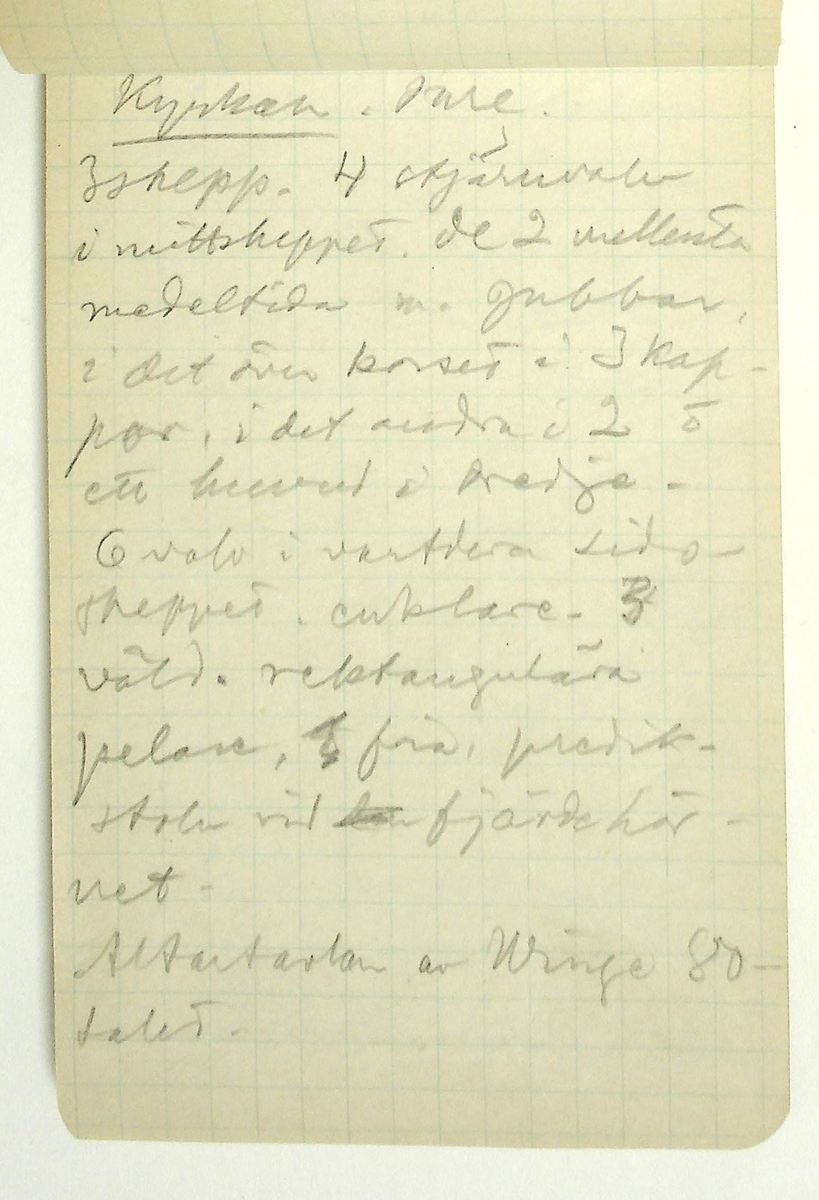 Karl-Erik Forsslund anteckningar år 1927-1929 om Hedemora stad, notisblock I. 

Opublicerat material till bokverket 'Med Dalälven från källorna till havet.'