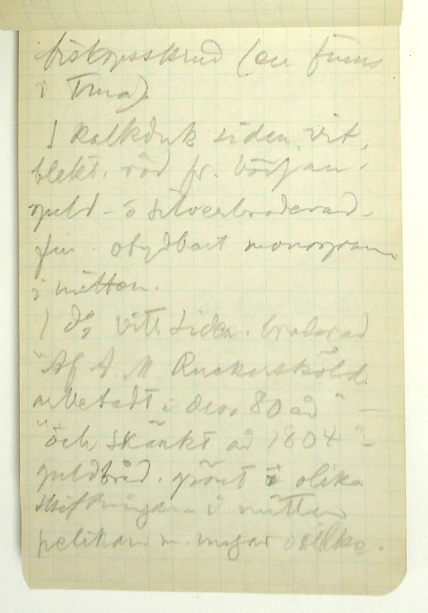 Karl-Erik Forsslund anteckningar år 1927-1929 om Hedemora stad, notisblock I. 

Opublicerat material till bokverket 'Med Dalälven från källorna till havet.'