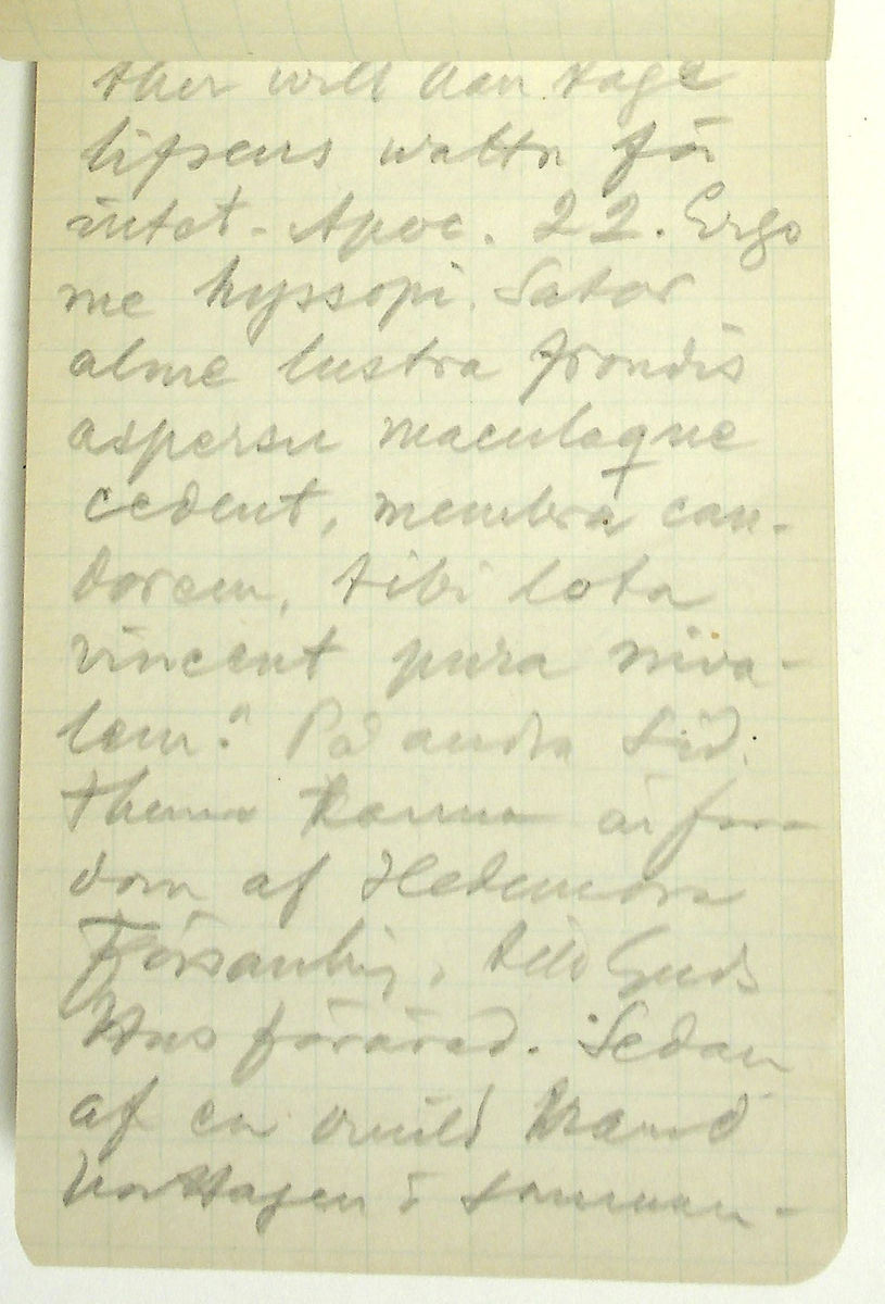 Karl-Erik Forsslund anteckningar år 1927-1929 om Hedemora stad, notisblock I. 

Opublicerat material till bokverket 'Med Dalälven från källorna till havet.'