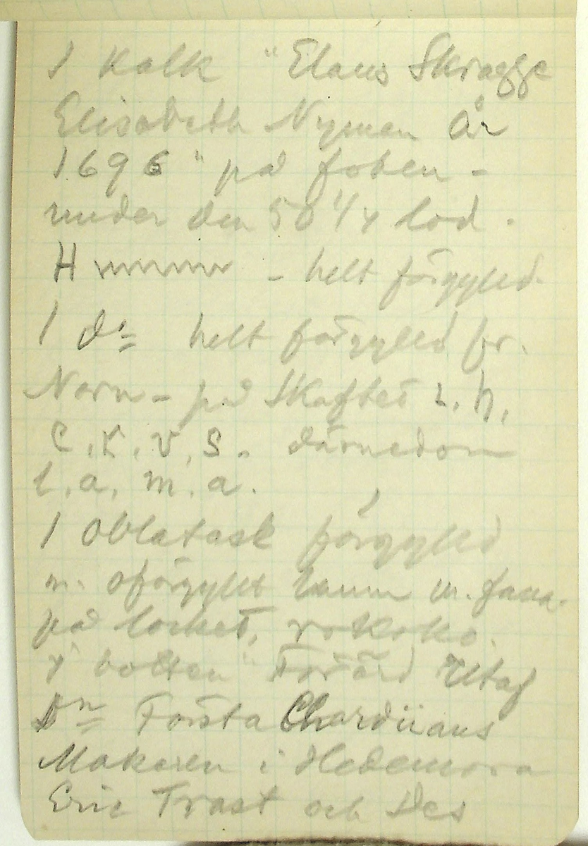 Karl-Erik Forsslund anteckningar år 1927-1929 om Hedemora stad, notisblock I. 

Opublicerat material till bokverket 'Med Dalälven från källorna till havet.'