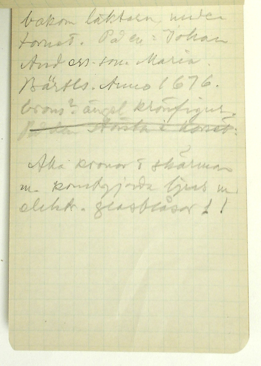 Karl-Erik Forsslund anteckningar år 1927-1929 om Hedemora stad, notisblock I. 

Opublicerat material till bokverket 'Med Dalälven från källorna till havet.'