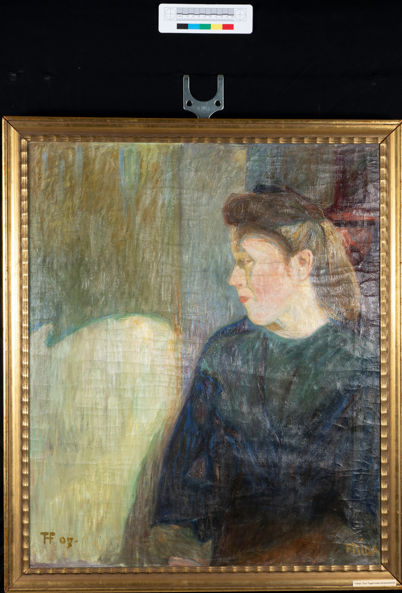 Konstnären Thor Fagerkvists syster Frida