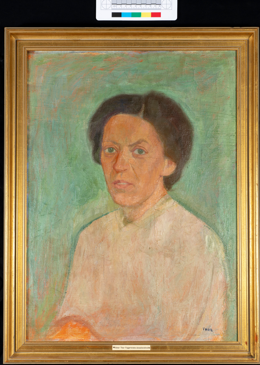 Konstnären Thor Fagerkvists syster Hilda Fagerkvist