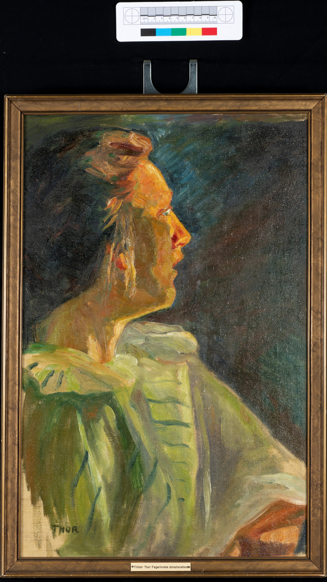 Konstnären Thor Fagerkvists syster Hilda Fagerkvist