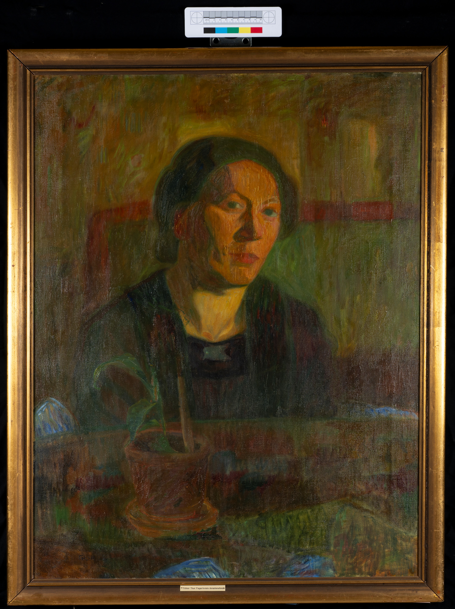 Konstnären Thor Fagerkvists syster Hilda Fagerkvist