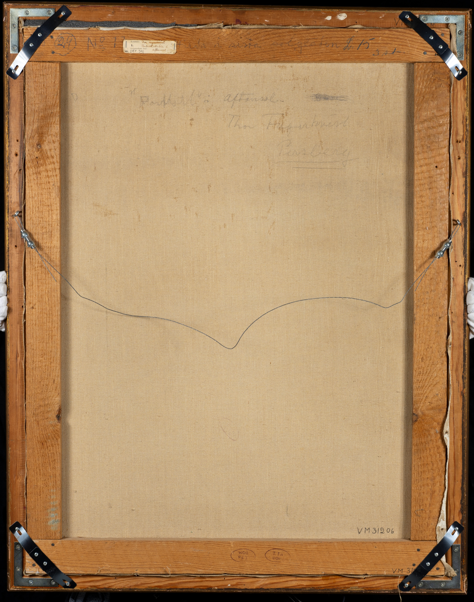 Konstnären Thor Fagerkvists syster Hilda Fagerkvist