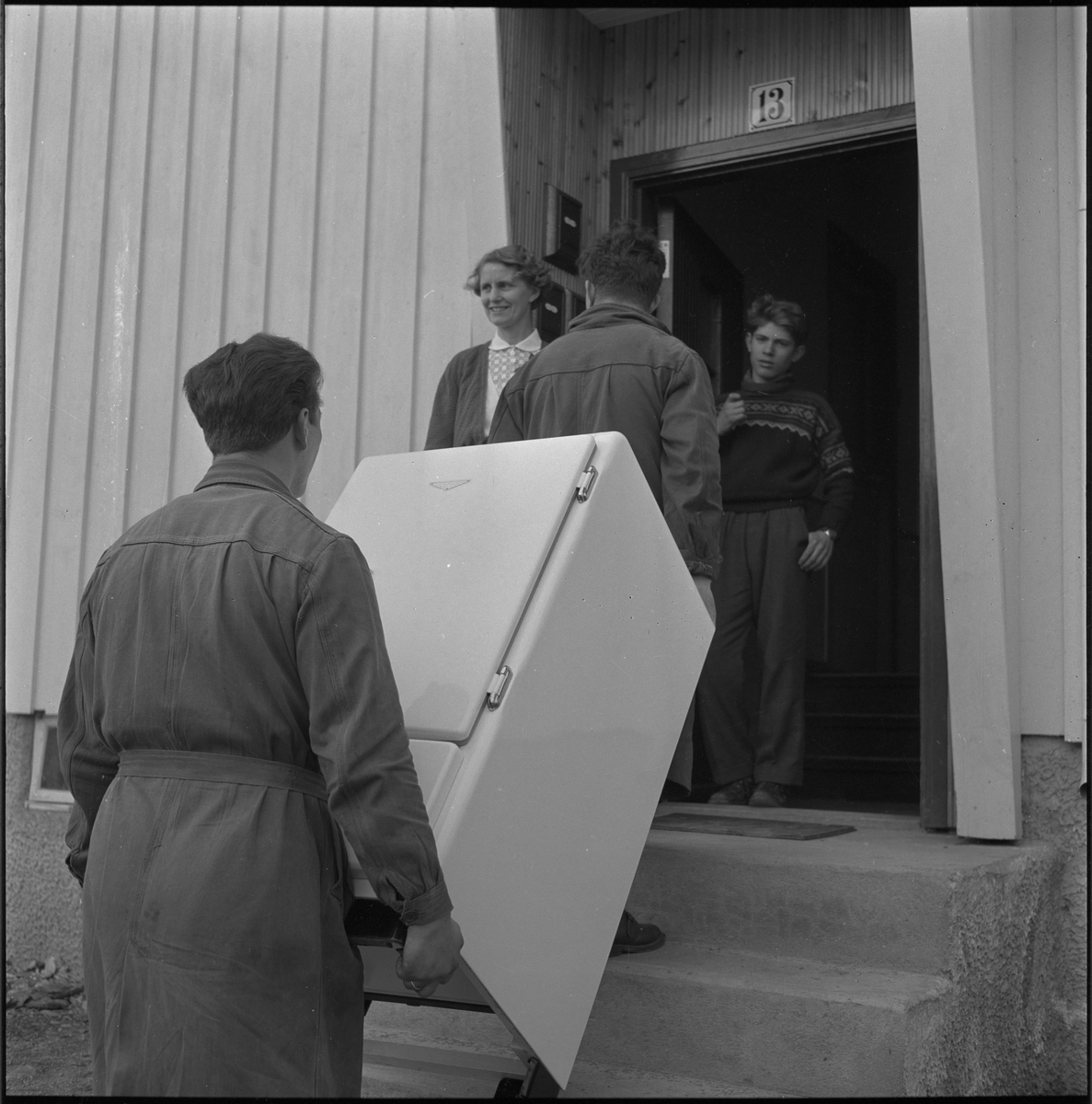 Tre unge redningsmenn