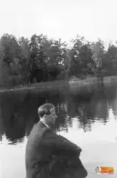 I bild Gerhard Kvick, son till Setty Kvick och Arnold Kvick.