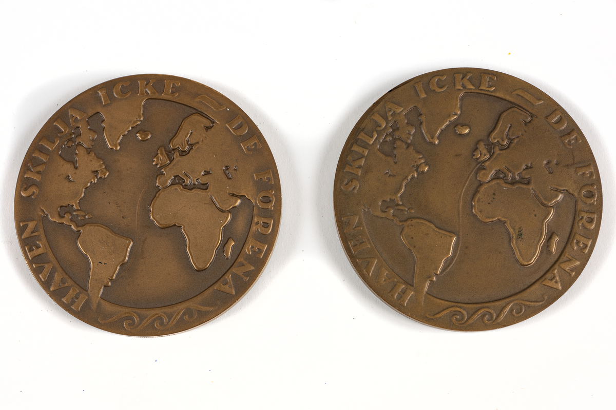 Minnespenning från Ångfartygs Aktiebolag Bore.