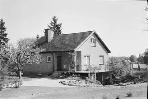 Bostadshus, Västanåvägen 59, Älvkarleby, Uppland 1976