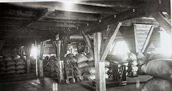 Inventar i det gamle mellageret på Neptun Sildoljefabrikk. S