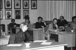 Radio Melbu møte om Radio Hadsel. Kommunestyresalen på Stokm