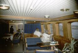 Førsteplass røykesalong ombord hurtigruteskipet MS Lofoten (