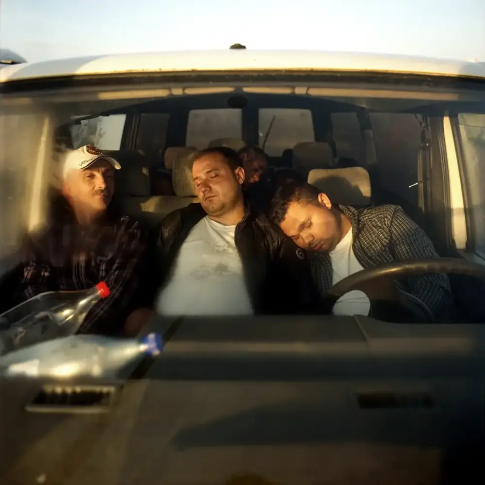 Foto: Linda Bournane Engelberth, fra serien «You can call me a Gipsy if you want”, 2013,  Digital kopi fra et positiv 50x50 cm. Preus museums samling