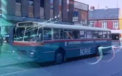 Buss i Lillehammer Oppland 1980