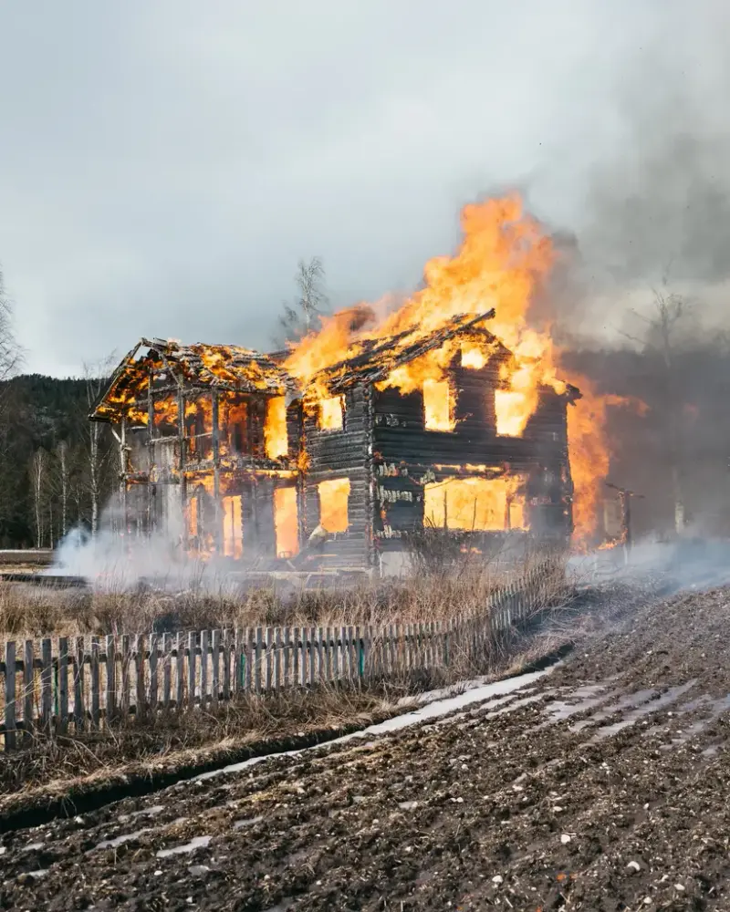 Et verk i utstillingen Regarding the Pain of the Future av Hilde Honerud.