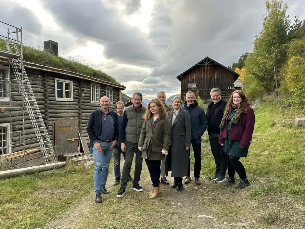 Museumsforum Innlandet på tur på Ulberg i Vågå.
