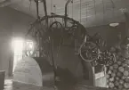 Interiör från trämassefabrik. Adolf Ungers Industri AB.