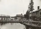Trämassefabrik och mekanisk verkstad. Adolf Ungers Industri AB.