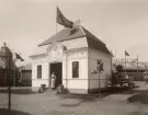 Industri- och Slöjdutställningen i Gefle (Gävle), 1901. Gysinge Bruks paviljong.