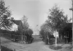 Bebyggelse vid Norrsundet. (Bilden ingår i ett fotoalbum med titeln Norrsundet).