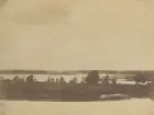 Vy över Gysinge. Utsigt åt väster. Ur album för Gysinge Bruk 1878.