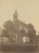 Vy från Gysinge. Aspnäs ödekyrka. Ur album för Gysinge Bruk 1878.