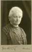 Porträtt av fräulein Auguste Krocker, Breslau (enligt text baksida kort).