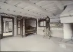 Skansen. Byggnader. Bollnässtugan. Kolorerat fotografi.