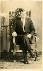 Portrett av ung mann