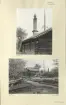 Skansen. Byggnader. Dala- och Moragården under flytten och uppförandet.