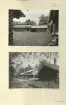 Skansen. Byggnader. Dala- och Moragården under flytten och uppförandet.