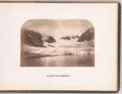 Vy över glaciär vid Fairhaven, ett fjordområde i nordvästra Svalbard. Bilden togs under Spetsbergsexpeditionen 18721873, ledd av Adolf Erik Nordenskiöld.