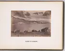 Vy över glaciär vid Fairhaven, ett fjordområde i nordvästra Svalbard. Bilden togs under Spetsbergsexpeditionen 18721873, ledd av Adolf Erik Nordenskiöld.