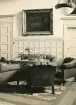 Interiör inifrån borgmästarvillan i Sölvesborg, som idag huserar Hotell Humbla, uppfördes 1903 av borgmästare Philibert Humbla (1863-1925). Far till Philibert Humbla, museiman och svensk konsthistoriker (1896-1952) som 1940 blev förste chef vid Gävle museum (källa Wikipedia).